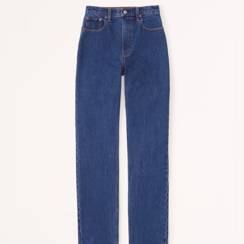 Curve love ultra high rise 90s Slim Straight 28 Long Denim Jeans